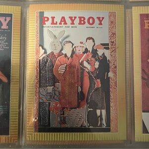 90s Vintage Playboy Chromium Cover Card Collectors 1995 #07